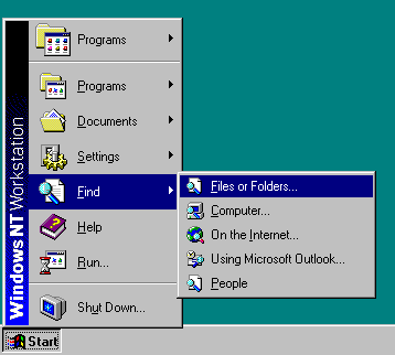 search menu